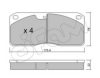 CIFAM 822-270-0 Brake Pad Set, disc brake